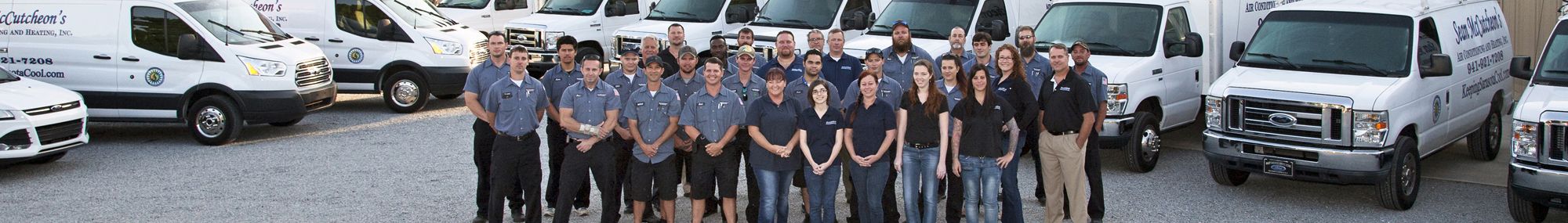 Sean McCutcheon's Air Conditioning Technician with Sarasota homeowners. 