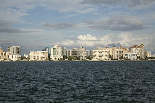 Sarasota skyline.